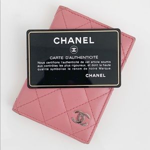 CHANEL Bags - Chanel Quilted Card Holder CHANEL Bags - Chanel Quilted Card Holder
